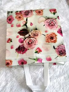 🎀 Floral Print Tote Bag ❤