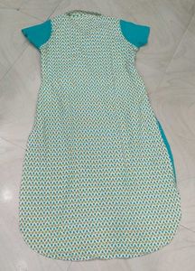 Blue Shirt Dress