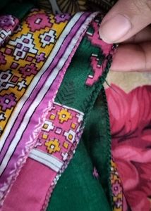 2 Beautiful Printed synthetic sarees