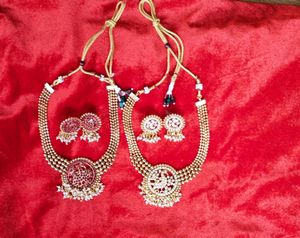 Traditional Necklace Set Pack Of 2 Combo 🎉
