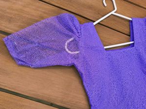Sparkly Purple Ethnic kurti