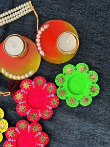 Diya Holder Combo