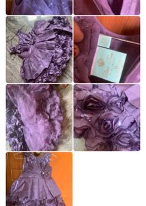 New Purple Party Dress for kids 💜 😍