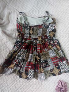 Boho Patchwork Camisole Top