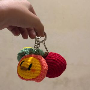 Crochet Chick Keychains