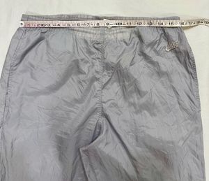 Original Vintage Nike Grey Track Pants |Zip Ankle
