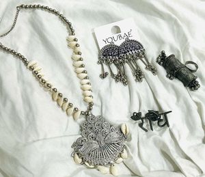 jwellery combo oxidised