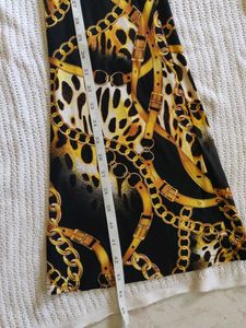 Stylish Crop Top &amp; Printed Pants Set