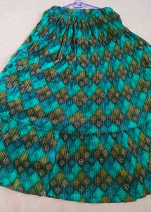 Bandhani lehenga skirt