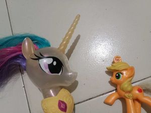 My Little Pony Princess Celestia &amp; Applejack Set