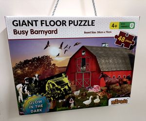 Kids Gaint Floor Puzzle Glow In the Dark