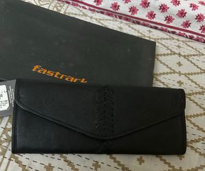 Fastrack Black Leather Wallet