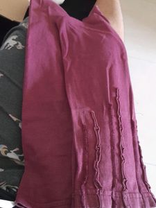 50% Off Today 🌟 Crop Top Soft Maroon Full Sleeve
