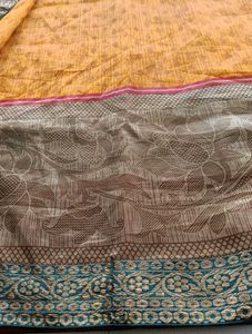 Gorgeous Fancy Saree With Border
