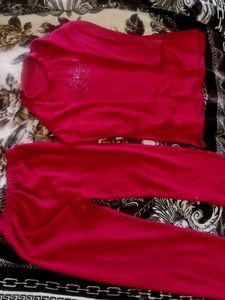 Soft Winter Tracksuit/Winter top&amp; bottom set