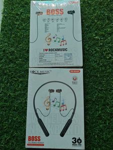 Rock Music Wireless Neckband Earphones 2 pcs