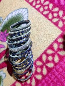 Blue Kada Set