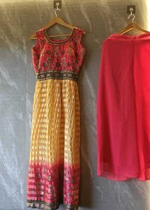 NEW indo western 40 size ombre partywear