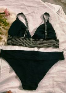 Chic Striped Bikini set