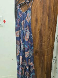 Boho Paisley Print Maxi Dress