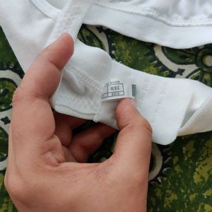 White Maternity Nursing Bra