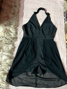 Chic Black Halter Neck Jumpsuit