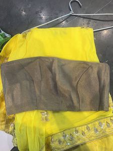 Yellow Lehenga For Haldi Function