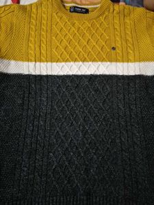 Mustard Knitted Sweater