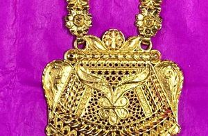 Gold Plated Necklace Set 3 In 1