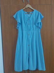 Light Blue Casual Summer Dress