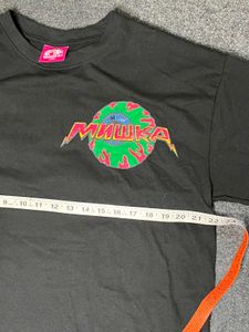 Graphic Print Black T-Shirt