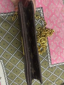 Louis Vuitton Monogram Chain Wallet