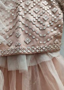 Designer Ruffled Lehenga Choli