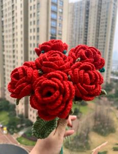 Handmade Crochet Roses