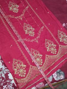 Beautiful Pink Embroidered Kurta