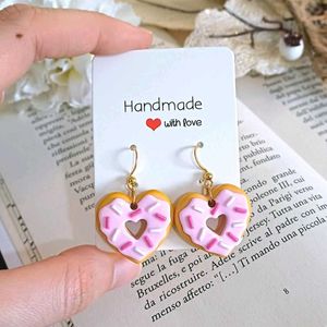Sugar Rush Heart Donut Earrings