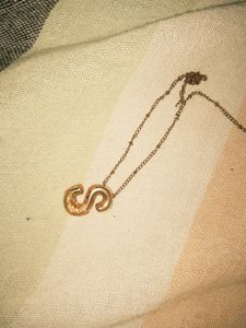 Savana necklace + misc earrings