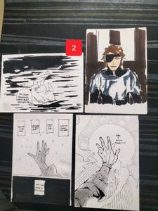 Hand made small artworks, to keep in phone back