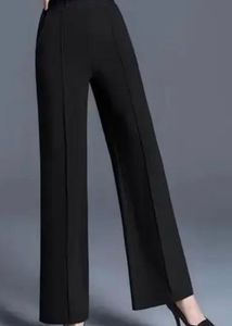 Classic Black flared Trousers