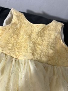 Beautiful Yellow Party Gown