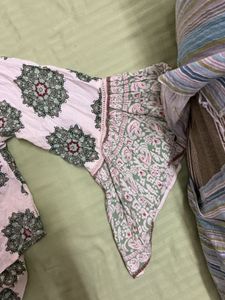 Bohemian Print Wrap Top