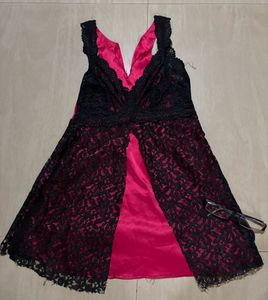 Elegant Lace Babydoll Top