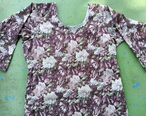 Floral Kurta Set (kurti+pant)