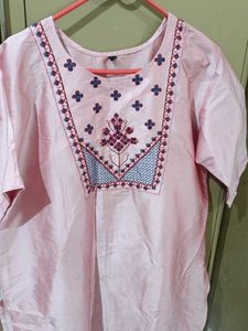 Elegant Pink Kurta XXL