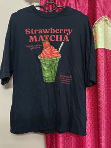 Strawberry Matcha Graphic T-Shirt