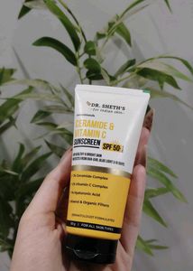 Dr. Sheth's Ceramide & Vitamin C Sunscreen SPF 50