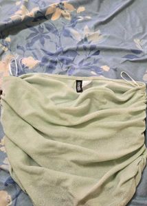 H&amp;M Green Tube Top