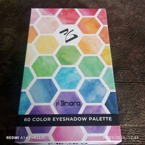 minara 60 colour eyeshadow palette