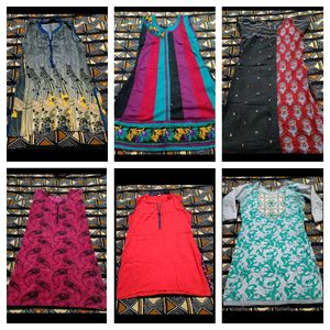 kurtis bundle- Set of 6