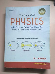 Physics S L Arora Class 11